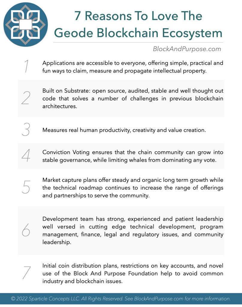 7 Reasons To Love The Geode Blockchain Ecosystem